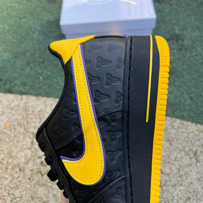 Nike Air Force 1 Low Black Yellow HV5122-001