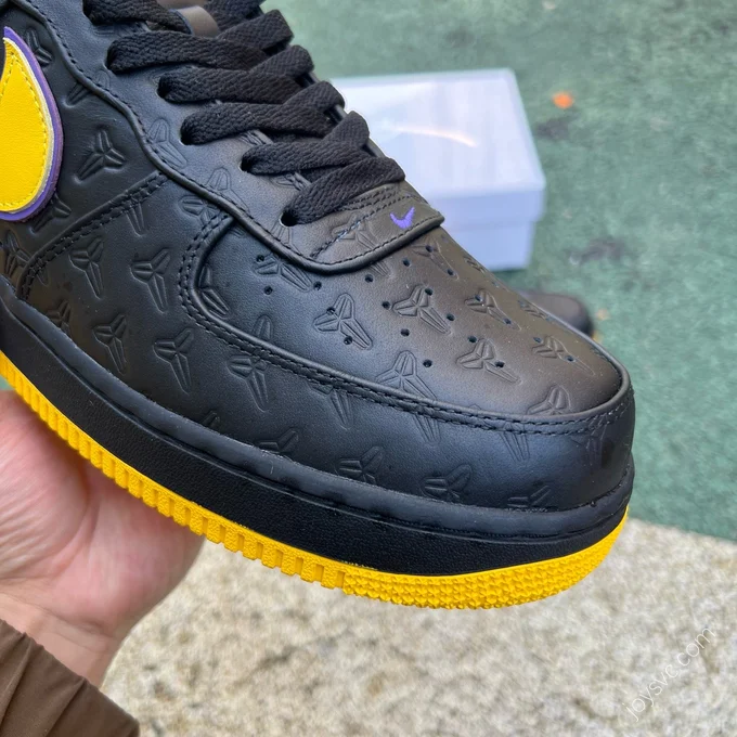 Nike Air Force 1 Low Black Yellow HV5122-001