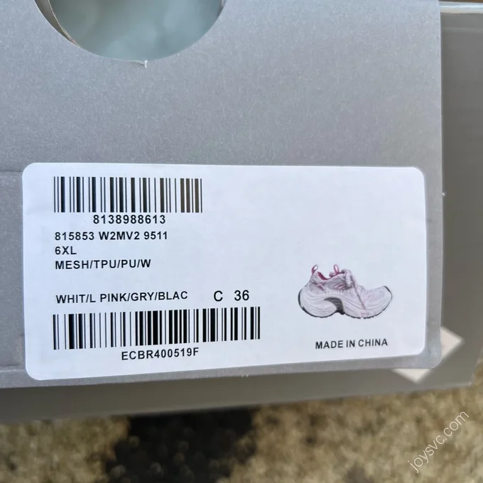 Balenciaga 6XL White Pink Platform S2 XA Edition