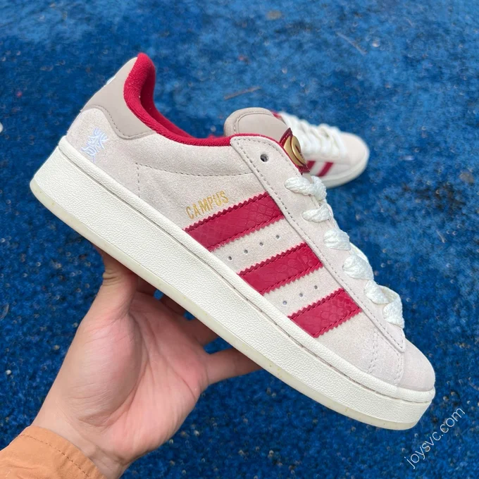 Adidas Campus White Red JR0093