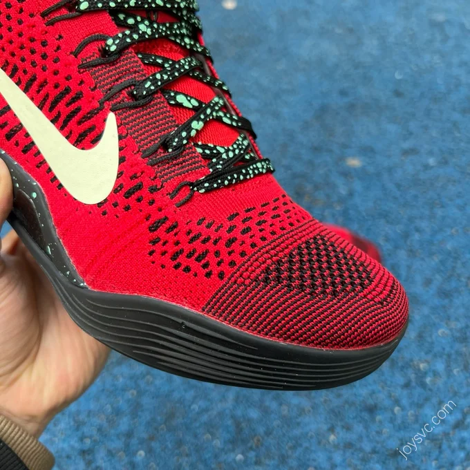 Nike Kobe 9 Elite Low Red Black 639045-101