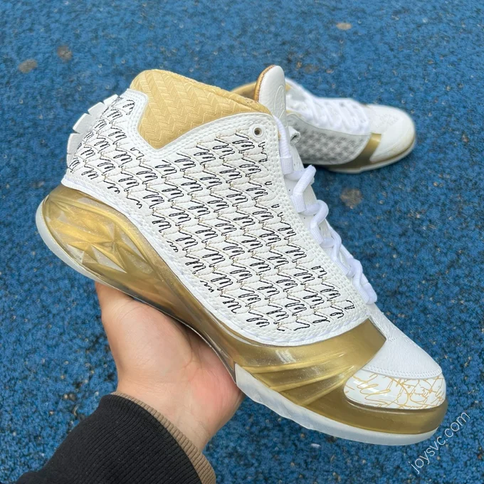 Air Jordan 23 Gold Sneaker