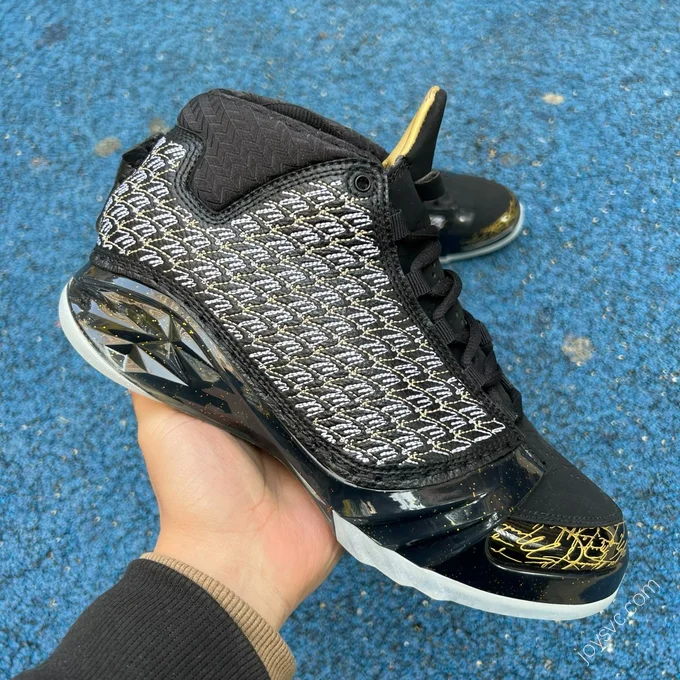 Air Jordan 23 Black Gold Sneaker