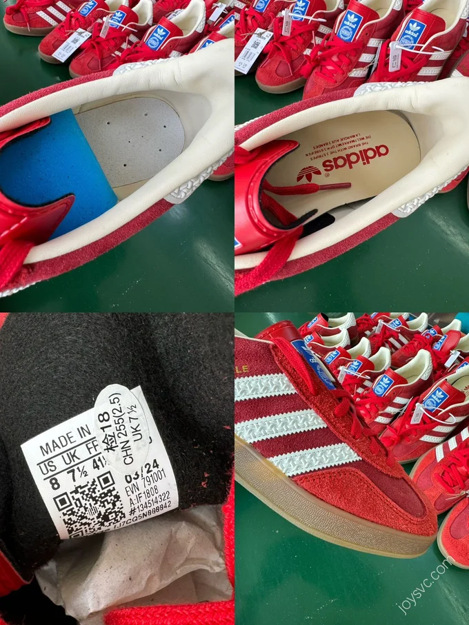 Adidas Gazelle Indoor Red White IF1808