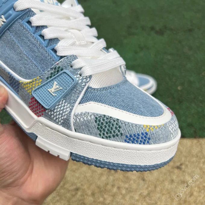 LOUIS VUITTON Trainer Blue Denim