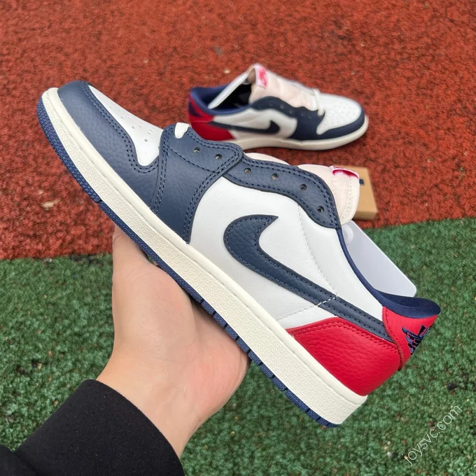 Air Jordan 1 Low OG White Blue Red HQ2993-100