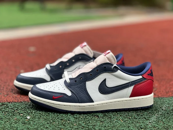 Air Jordan 1 Low OG White Blue Red HQ2993-100