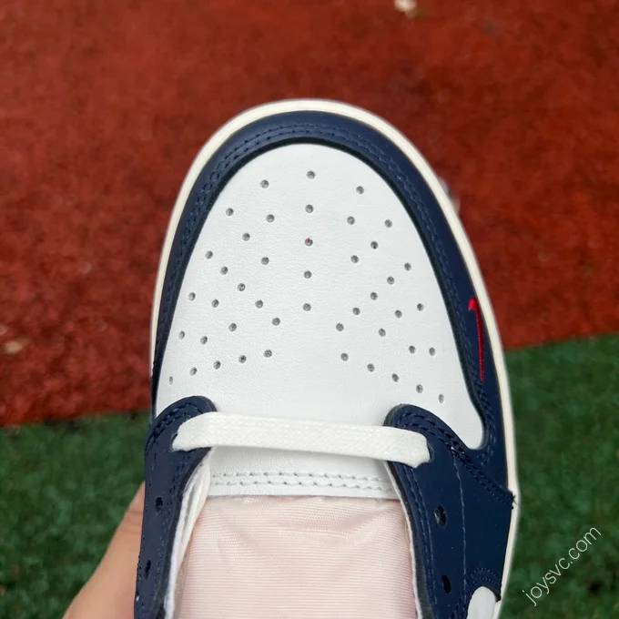 Air Jordan 1 Low OG White Blue Red HQ2993-100