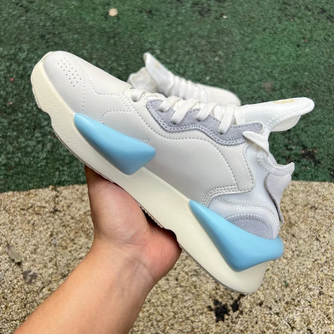 Y-3 Blue Grey White