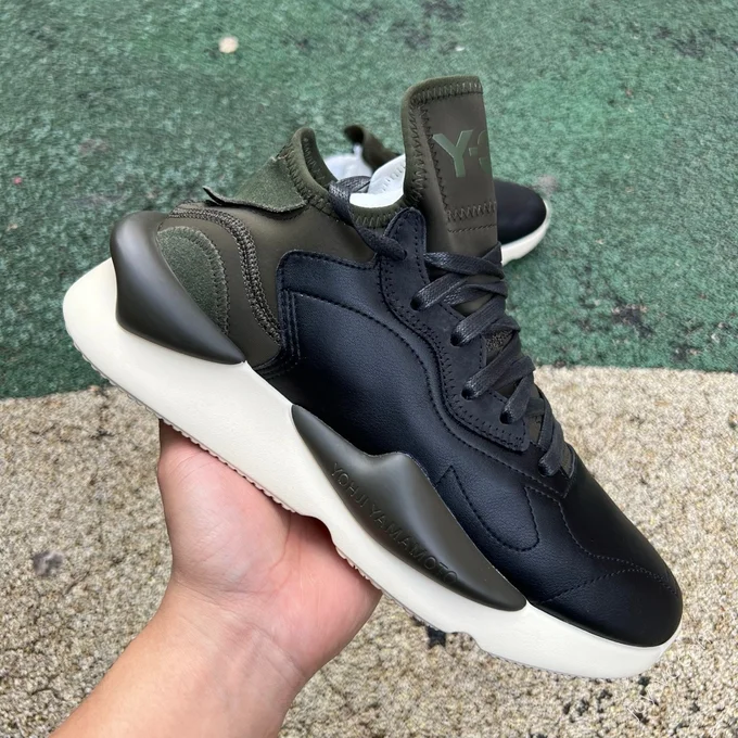 Y-3 Green Black White