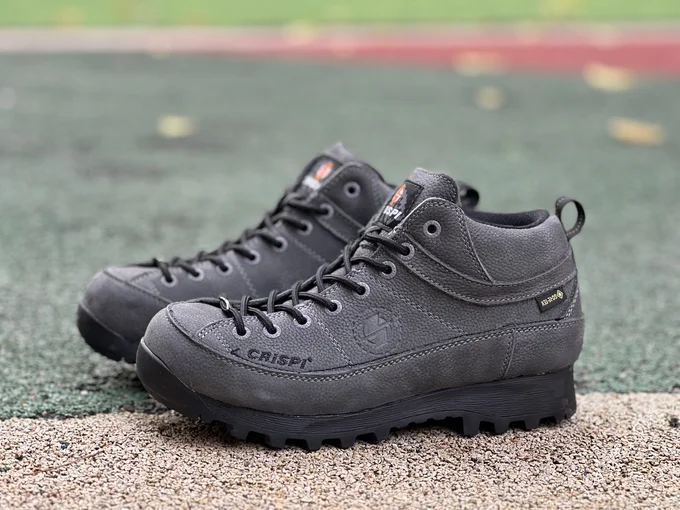 CRISPI Monaco GTX Grey Black Hiking Boots