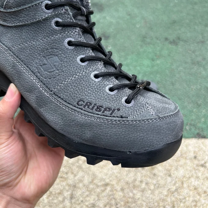 CRISPI Monaco GTX Grey Black Hiking Boots