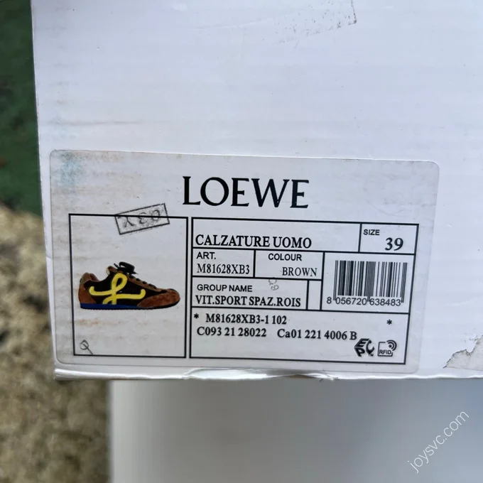 LOEWE Ballet Runner 2.0 Brown Blue