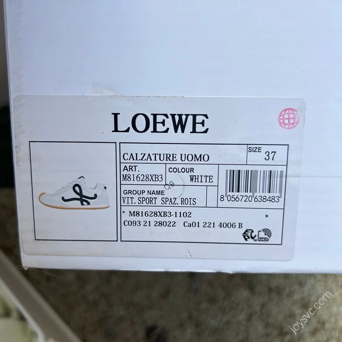 LOEWE Ballet Runner 2.0 White Grey