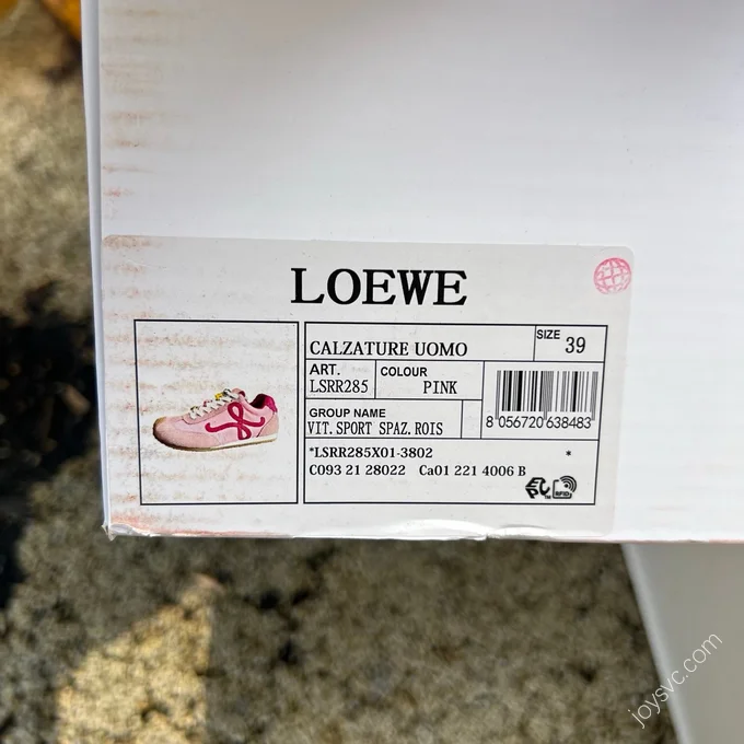 LOEWE Ballet Runner 2.0 Pink