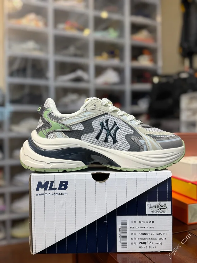 MLB New York Yankees Curve Runner White Green 3ARNSPL4N GP011