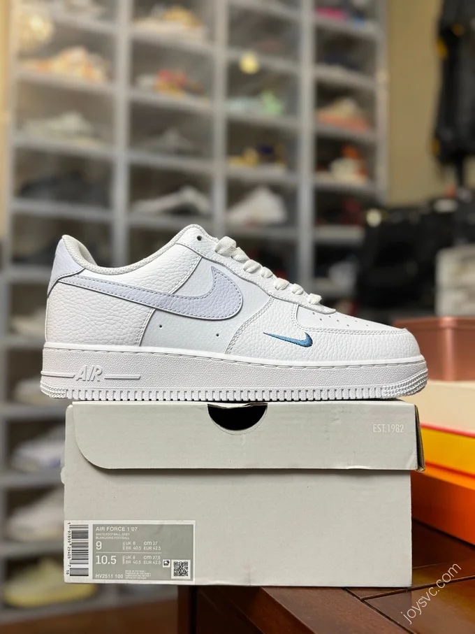 Nike Air Force 1 White Blue Grey HV2511-100