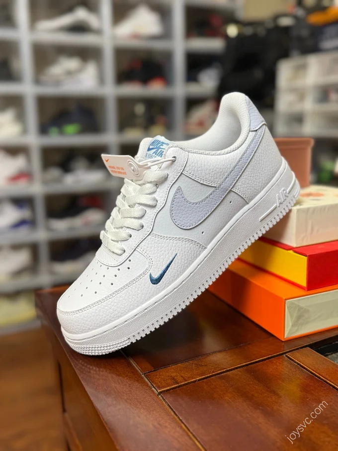 Nike Air Force 1 White Blue Grey HV2511-100