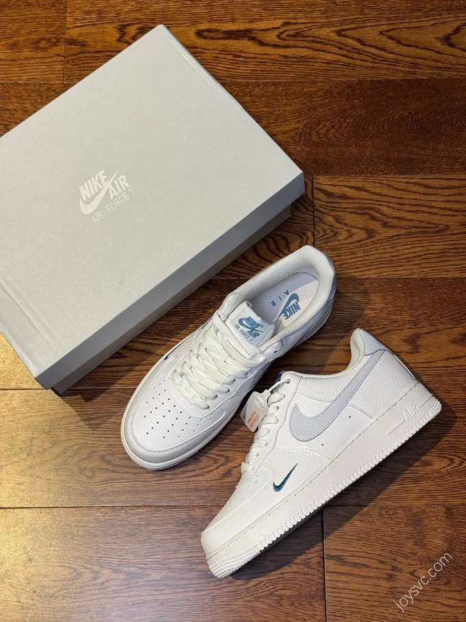 Nike Air Force 1 White Blue Grey HV2511-100