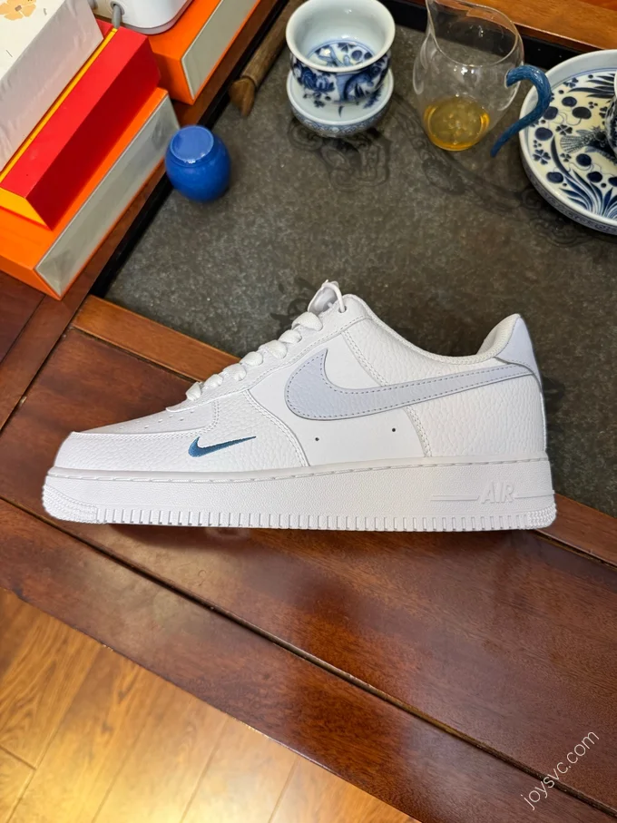 Nike Air Force 1 White Blue Grey HV2511-100