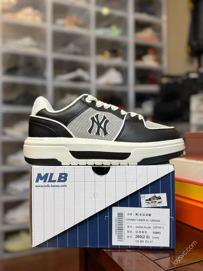 MLB Chunky Liner Black White 3ASXLSL4N GP001