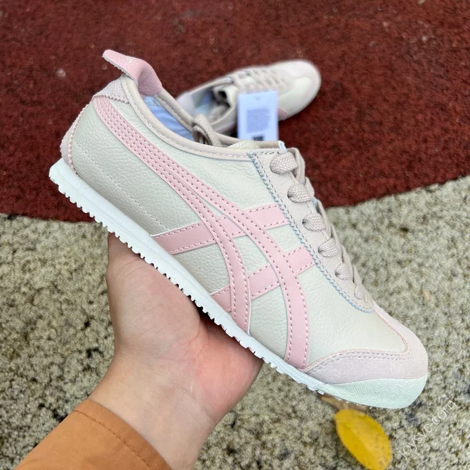 Onitsuka Tiger Mexico 66 Pink Beige White