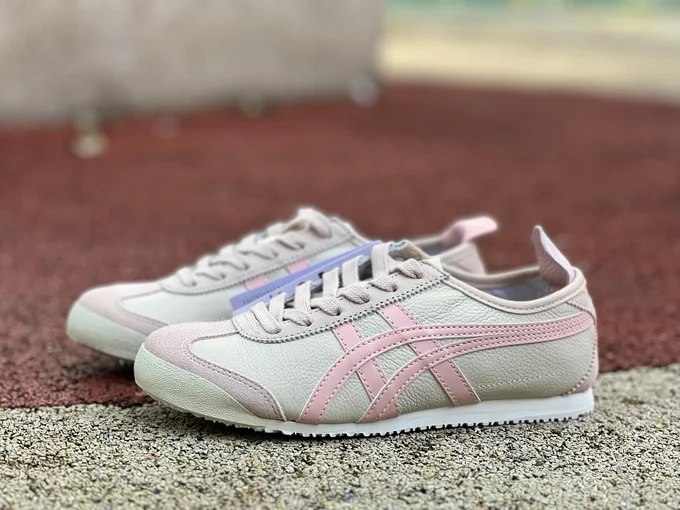 Onitsuka Tiger Mexico 66 Pink Beige White