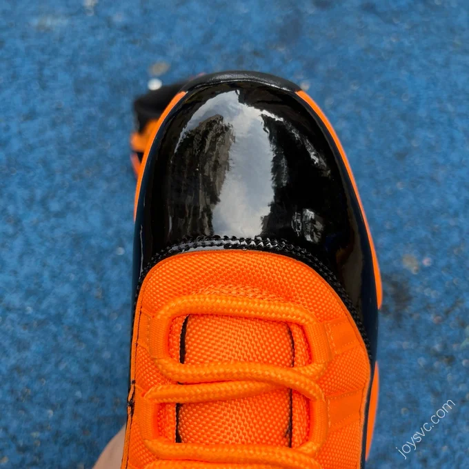 Air Jordan 11 Black Orange Basketball Shoes CT8012-800