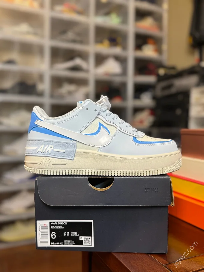 Nike Air Force 1 Shadow Blue White Shoes