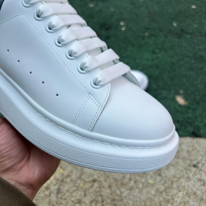 Alexander McQueen Grey Leather Shoes