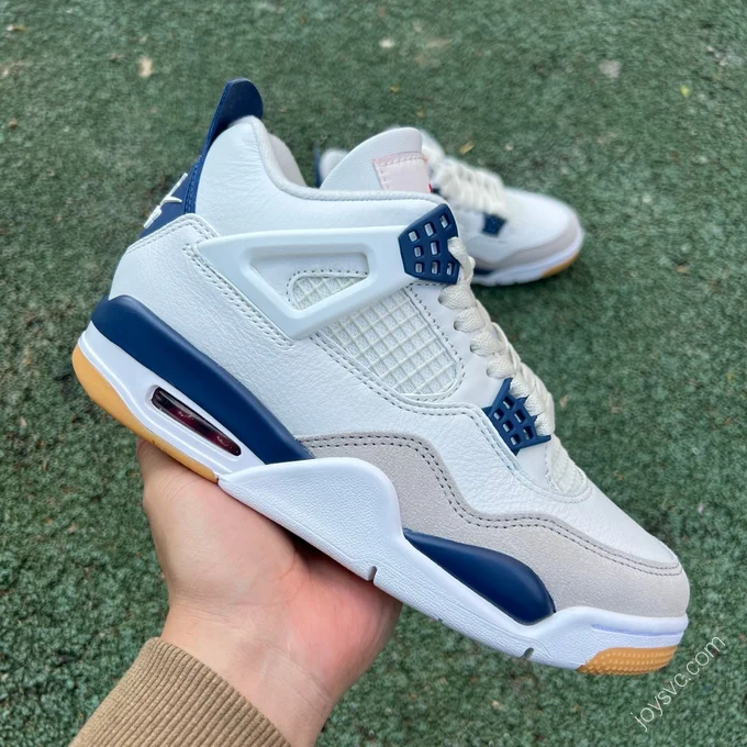 Nike SB x Air Jordan 4 White Blue DR5415-100