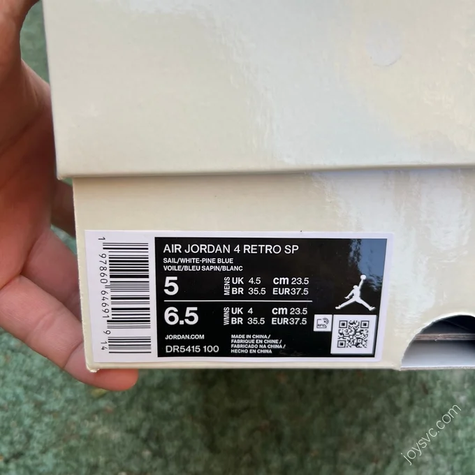 Nike SB x Air Jordan 4 White Blue DR5415-100