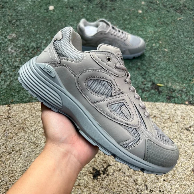 STONE ISLAND x DIOR B30 Grey Shoes