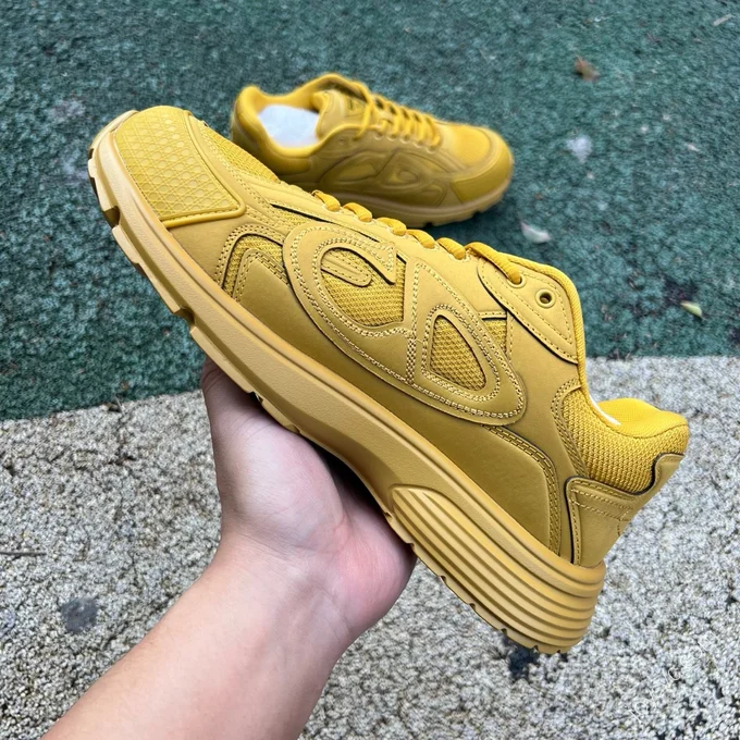 STONE ISLAND x DIOR B30 Yellow Shoes