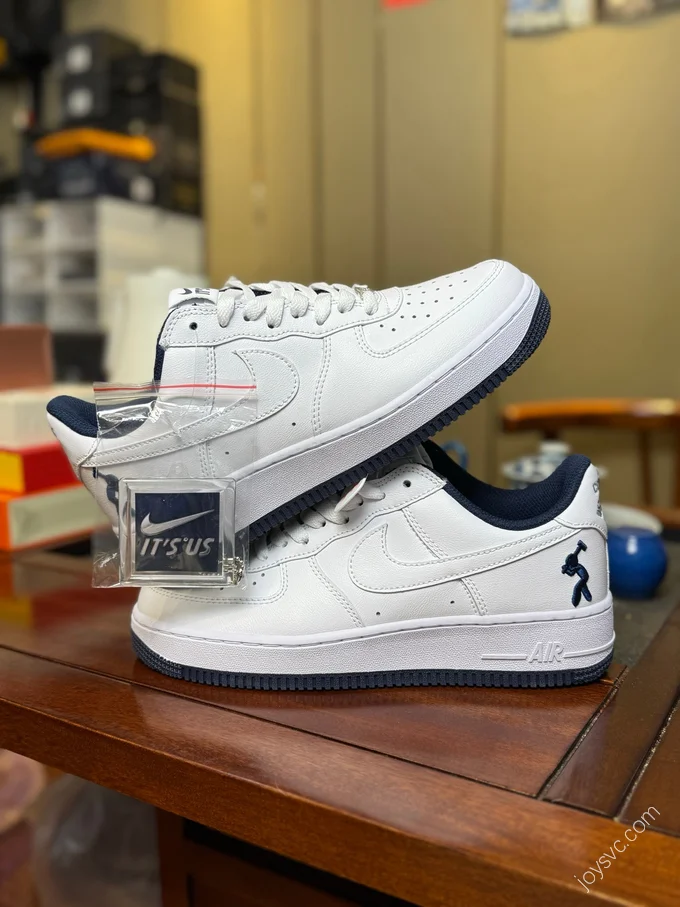 Nike Air Force 1 White Blue Lil Yachty Shoes IB5720-100