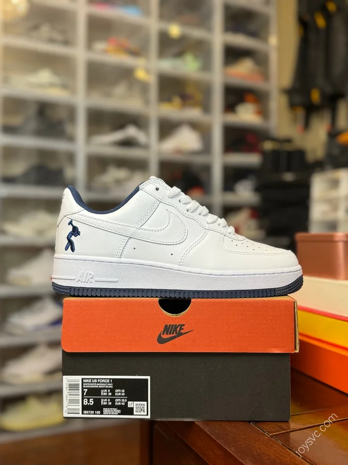 Nike Air Force 1 White Blue Lil Yachty Shoes IB5720-100