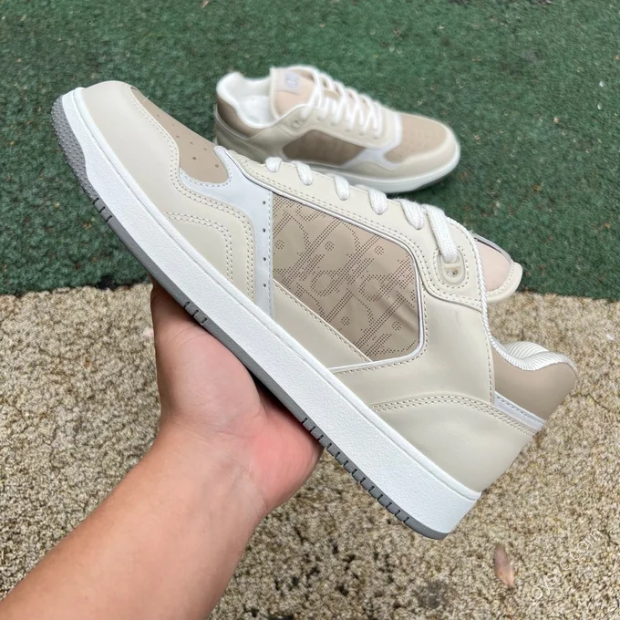 DIOR B27 Low Top Beige Brown Shoes