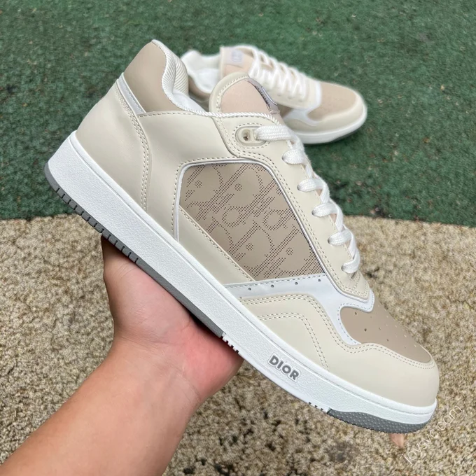 DIOR B27 Low Top Beige Brown Shoes