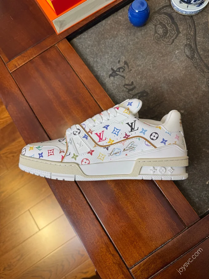 LOUIS VUITTON LV Trainer White Shoes